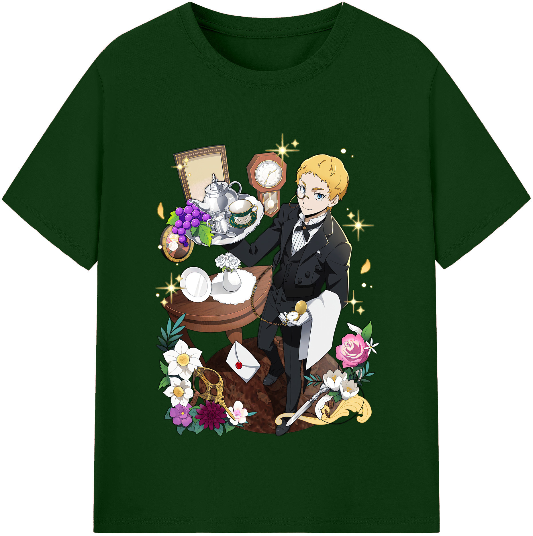 （画像用） 文豪ストレイドッグス Bungo Stray Dogs 綿100％半袖Tシャツ（フロントプリント）